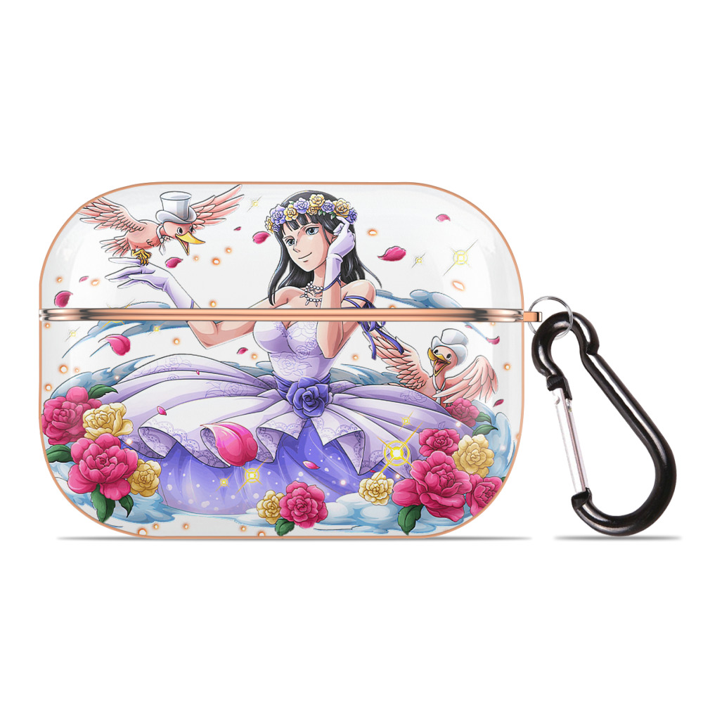 ワンピース ニコ・ロビン ONE PIECE Nico Robin 【AirPods Pro用】ハードシェル保護ケース｜耐衝撃・防指紋・カラビナ付き商品仕様