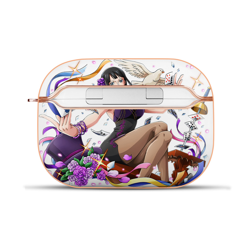 ワンピース ニコ・ロビン ONE PIECE Nico Robin 【AirPods Pro用】ハードシェル保護ケース｜耐衝撃・防指紋・カラビナ付き商品仕様