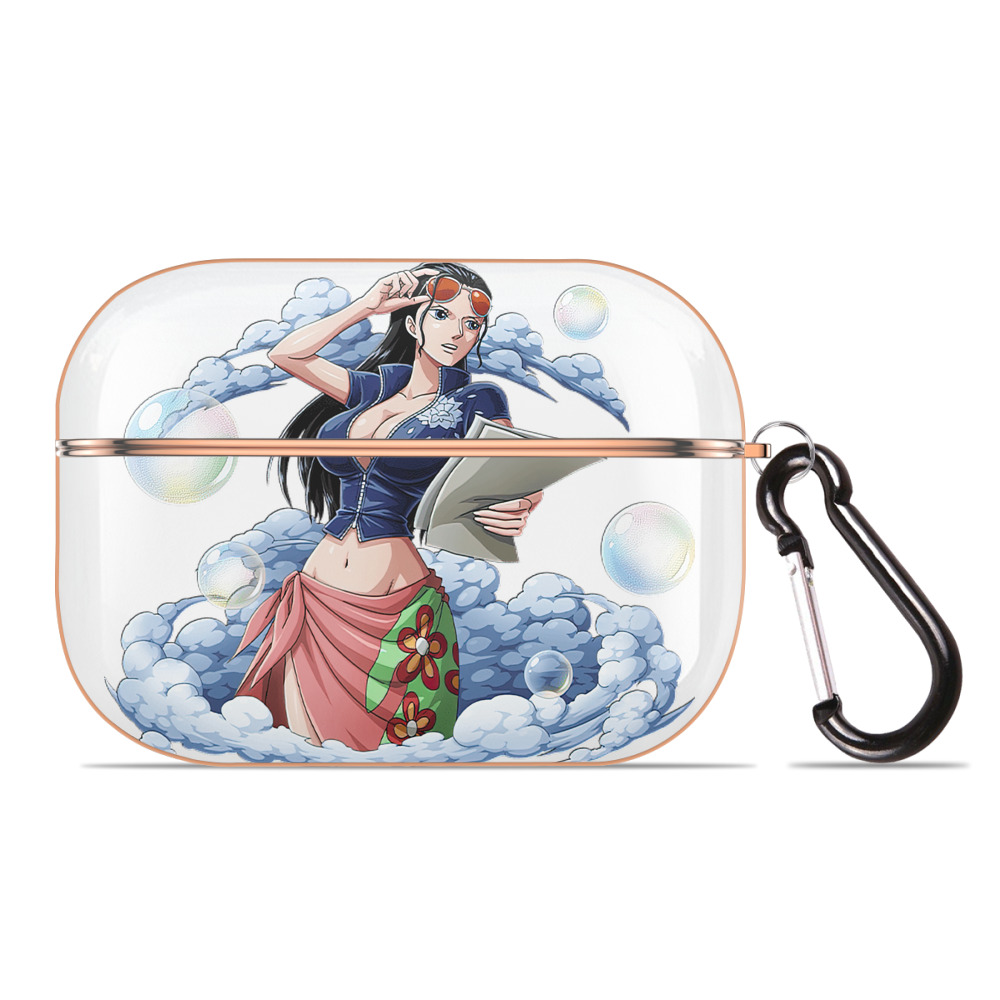 ワンピース ニコ・ロビン ONE PIECE Nico Robin 【AirPods Pro用】ハードシェル保護ケース｜耐衝撃・防指紋・カラビナ付き商品仕様