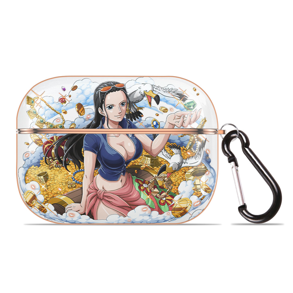 ワンピース ニコ・ロビン ONE PIECE Nico Robin 【AirPods Pro用】ハードシェル保護ケース｜耐衝撃・防指紋・カラビナ付き商品仕様