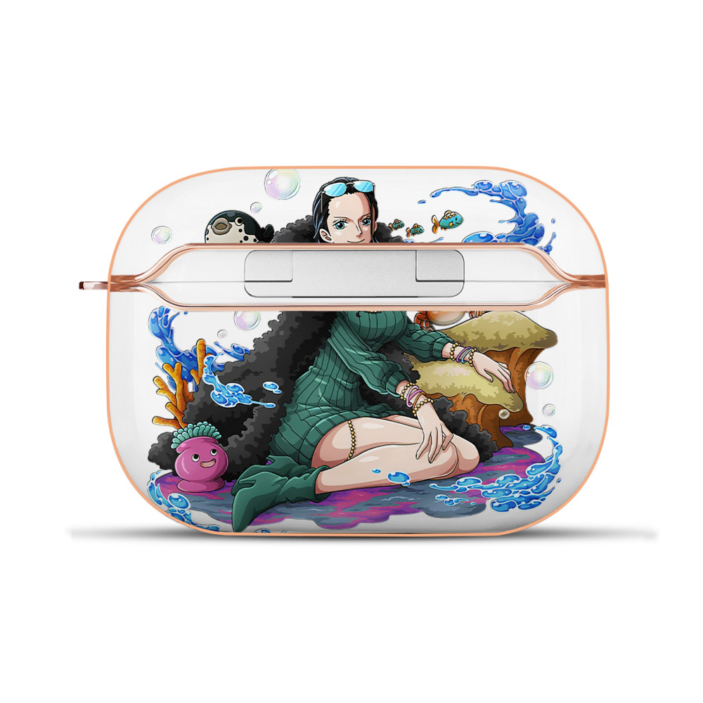 ワンピース ニコ・ロビン ONE PIECE Nico Robin 【AirPods Pro用】ハードシェル保護ケース｜耐衝撃・防指紋・カラビナ付き商品仕様