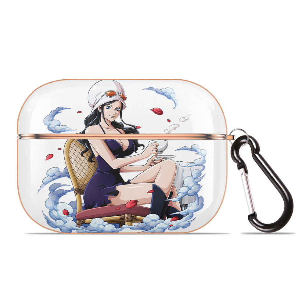 ワンピース ニコ・ロビン ONE PIECE Nico Robin 【AirPods Pro用】ハードシェル保護ケース｜耐衝撃・防指紋・カラビナ付き商品仕様