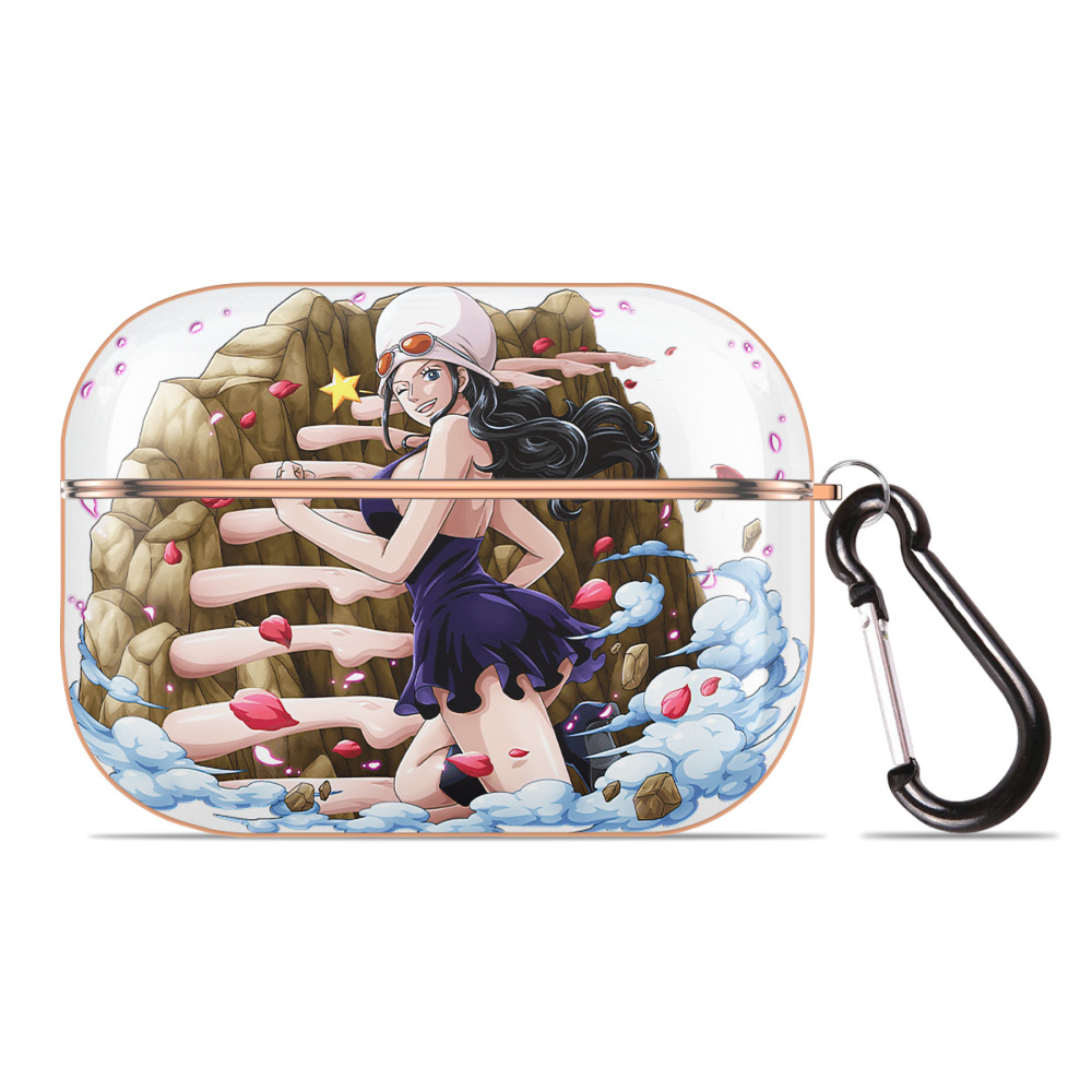 ワンピース ニコ・ロビン ONE PIECE Nico Robin 【AirPods Pro用】ハードシェル保護ケース｜耐衝撃・防指紋・カラビナ付き商品仕様