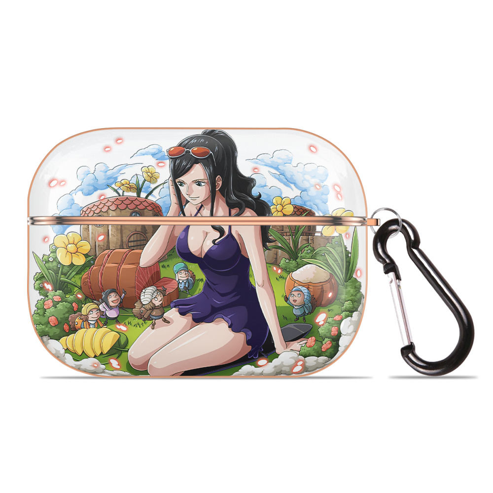 ワンピース ニコ・ロビン ONE PIECE Nico Robin 【AirPods Pro用】ハードシェル保護ケース｜耐衝撃・防指紋・カラビナ付き商品仕様
