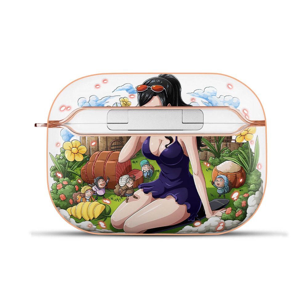 ワンピース ニコ・ロビン ONE PIECE Nico Robin 【AirPods Pro用】ハードシェル保護ケース｜耐衝撃・防指紋・カラビナ付き商品仕様