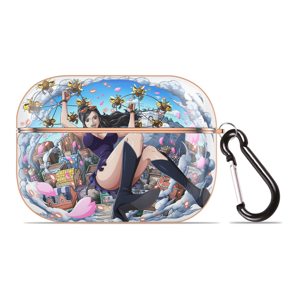 ワンピース ニコ・ロビン ONE PIECE Nico Robin 【AirPods Pro用】ハードシェル保護ケース｜耐衝撃・防指紋・カラビナ付き商品仕様