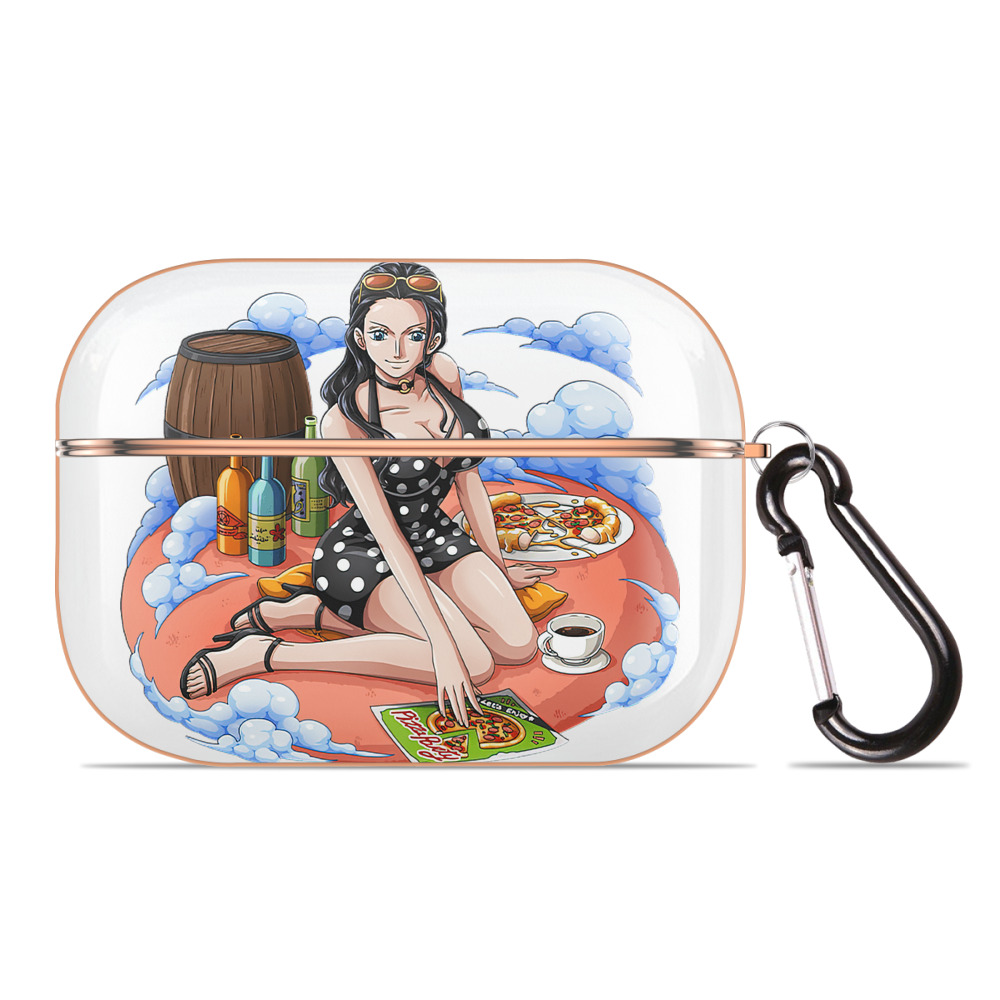 ワンピース ニコ・ロビン ONE PIECE Nico Robin 【AirPods Pro用】ハードシェル保護ケース｜耐衝撃・防指紋・カラビナ付き商品仕様