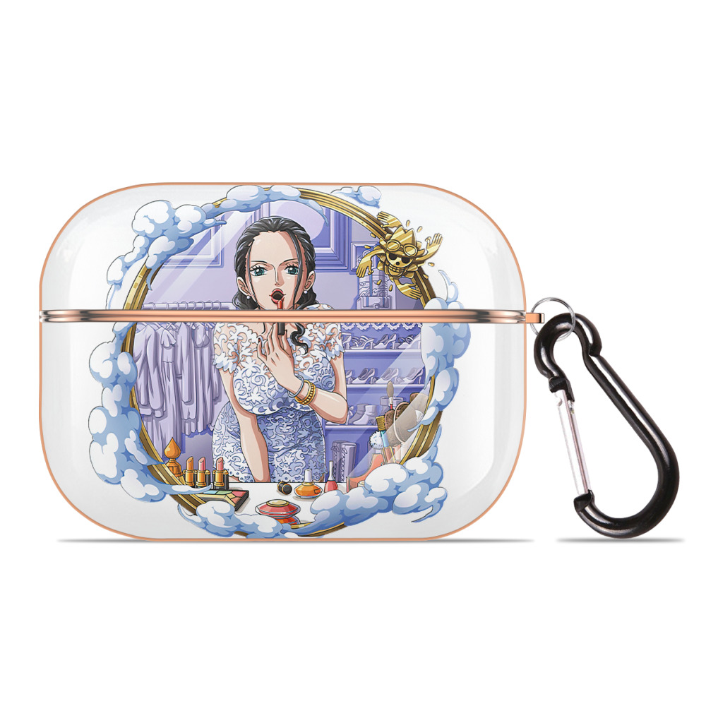 ワンピース ニコ・ロビン ONE PIECE Nico Robin 【AirPods Pro用】ハードシェル保護ケース｜耐衝撃・防指紋・カラビナ付き商品仕様