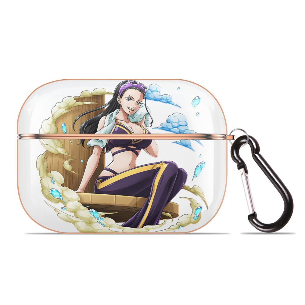 ワンピース ニコ・ロビン ONE PIECE Nico Robin 【AirPods Pro用】ハードシェル保護ケース｜耐衝撃・防指紋・カラビナ付き商品仕様
