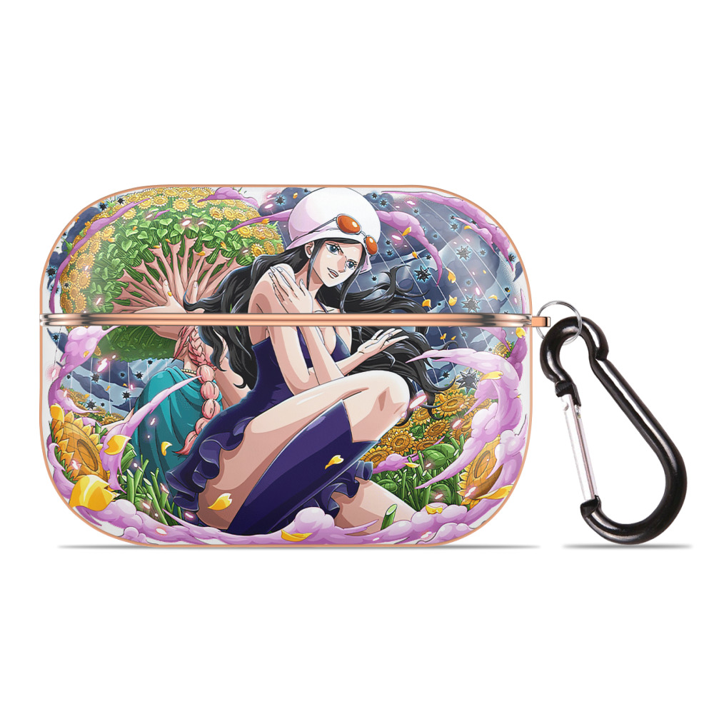ワンピース ニコ・ロビン ONE PIECE Nico Robin 【AirPods Pro用】ハードシェル保護ケース｜耐衝撃・防指紋・カラビナ付き商品仕様