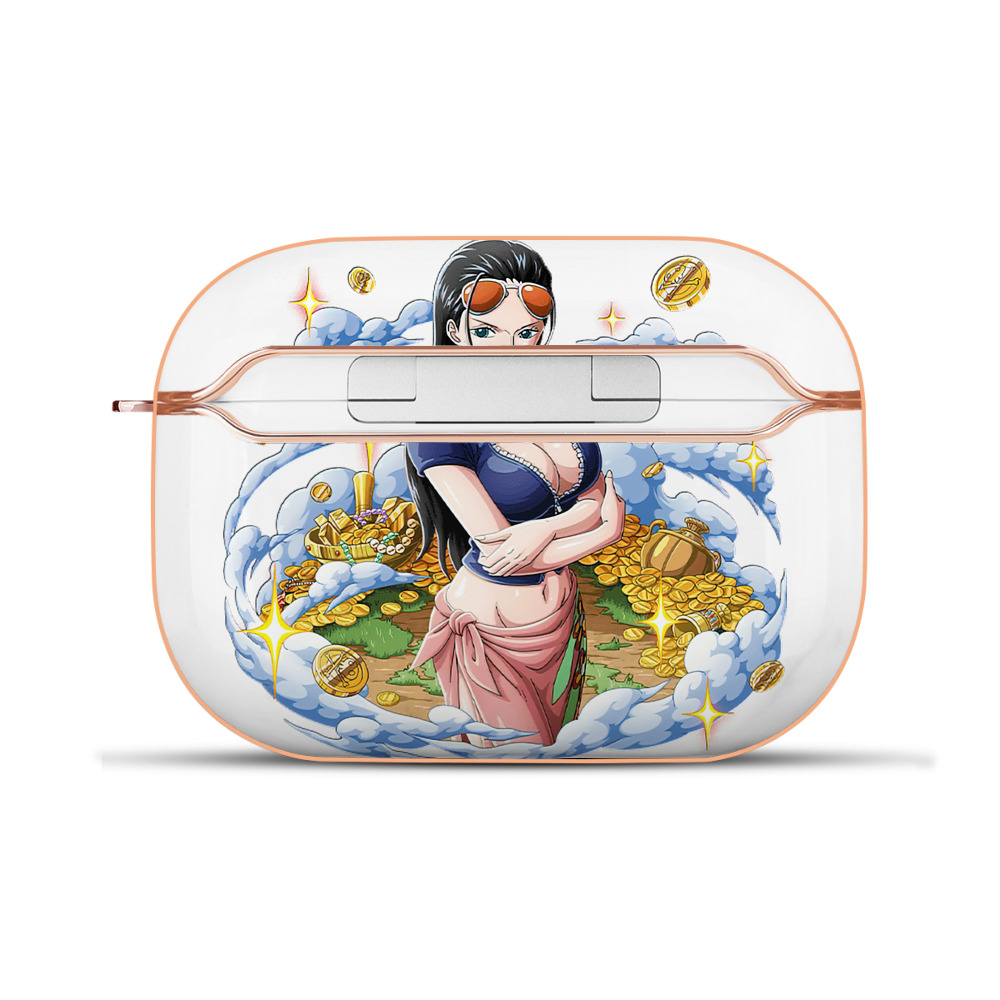 ワンピース ニコ・ロビン ONE PIECE Nico Robin 【AirPods Pro用】ハードシェル保護ケース｜耐衝撃・防指紋・カラビナ付き商品仕様