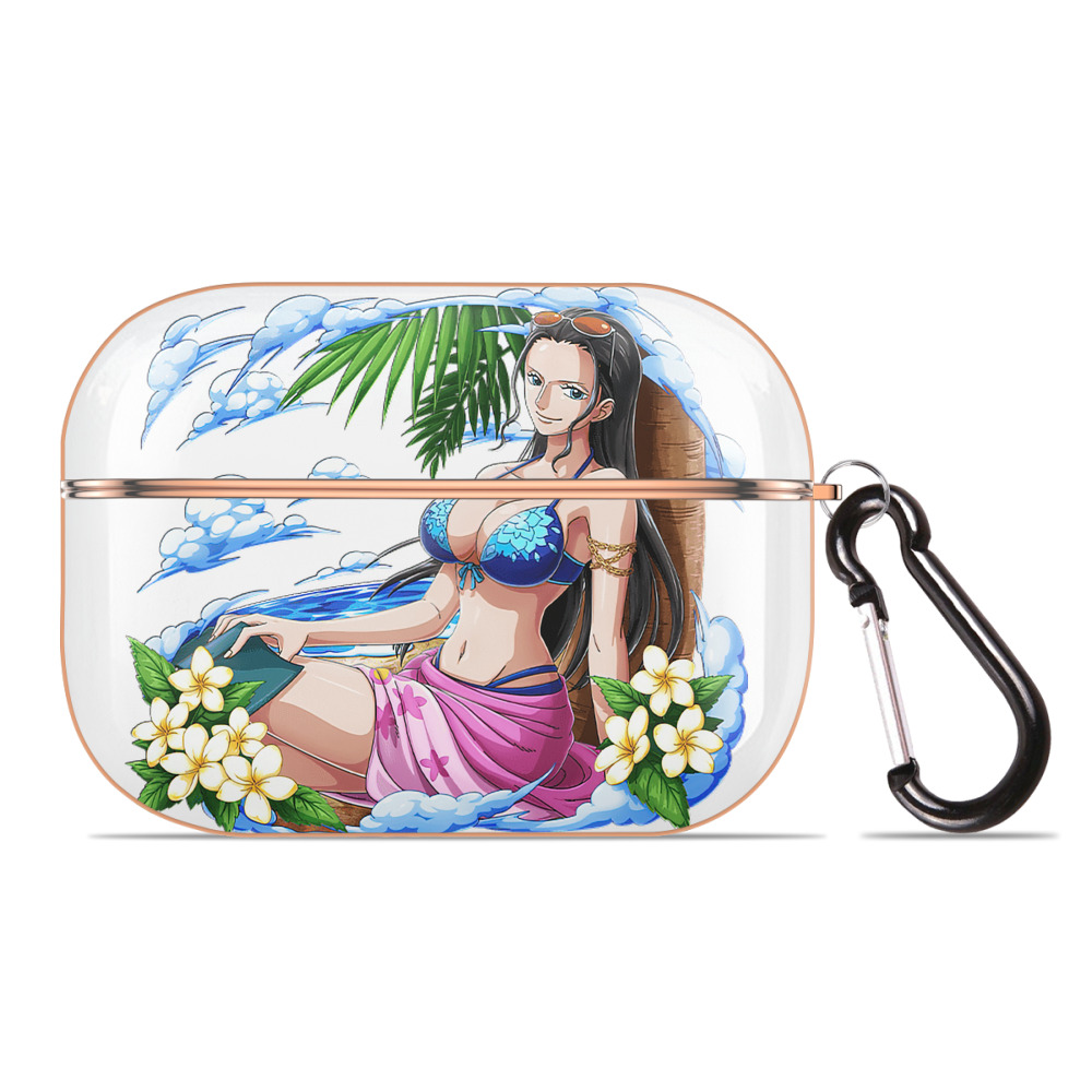ワンピース ニコ・ロビン ONE PIECE Nico Robin 【AirPods Pro用】ハードシェル保護ケース｜耐衝撃・防指紋・カラビナ付き商品仕様