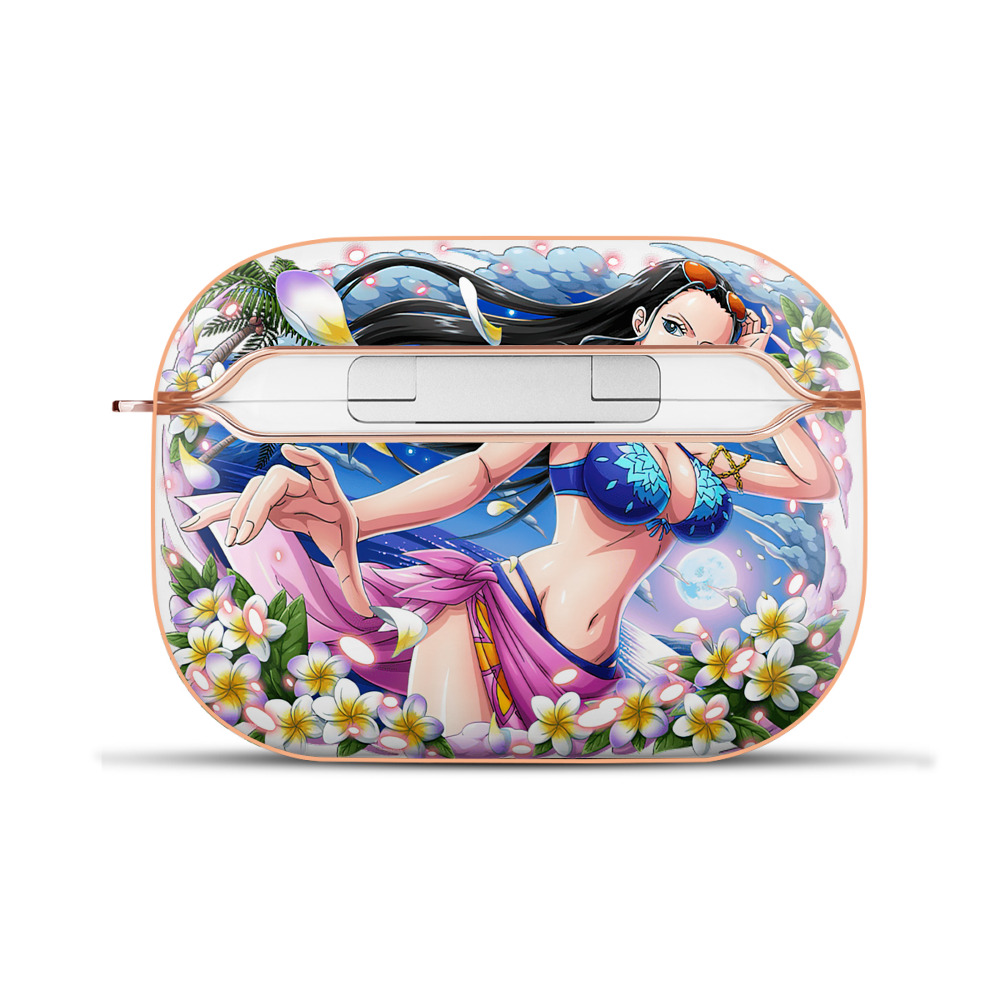 ワンピース ニコ・ロビン ONE PIECE Nico Robin 【AirPods Pro用】ハードシェル保護ケース｜耐衝撃・防指紋・カラビナ付き商品仕様