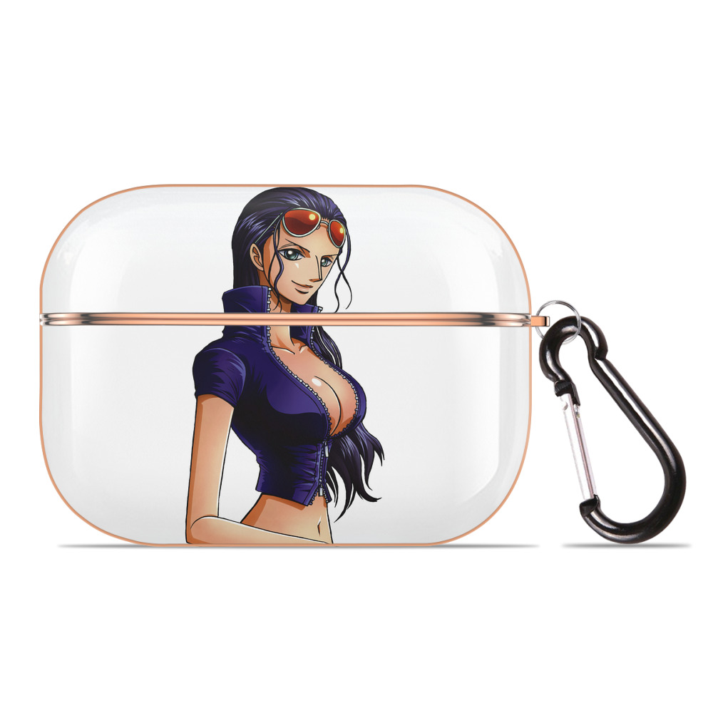 ワンピース ニコ・ロビン ONE PIECE Nico Robin 【AirPods Pro用】ハードシェル保護ケース｜耐衝撃・防指紋・カラビナ付き商品仕様