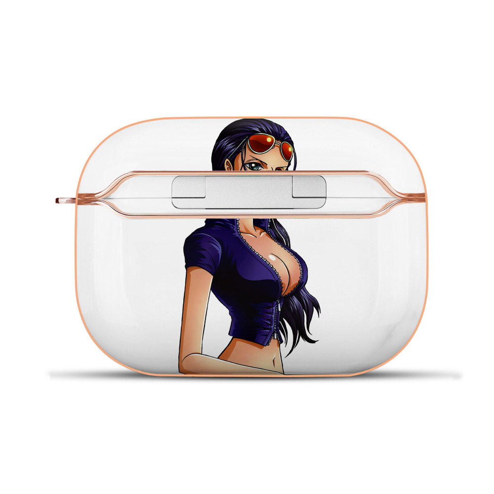 ワンピース ニコ・ロビン ONE PIECE Nico Robin 【AirPods Pro用】ハードシェル保護ケース｜耐衝撃・防指紋・カラビナ付き商品仕様