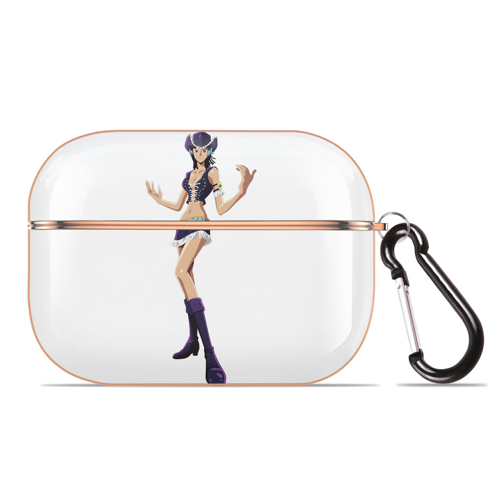 ワンピース ニコ・ロビン ONE PIECE Nico Robin 【AirPods Pro用】ハードシェル保護ケース｜耐衝撃・防指紋・カラビナ付き商品仕様