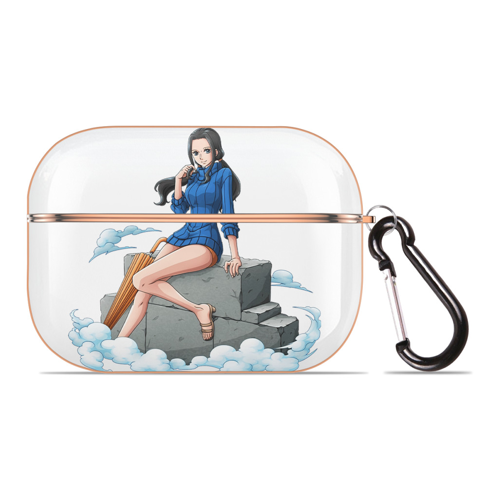 ワンピース ニコ・ロビン ONE PIECE Nico Robin 【AirPods Pro用】ハードシェル保護ケース｜耐衝撃・防指紋・カラビナ付き商品仕様
