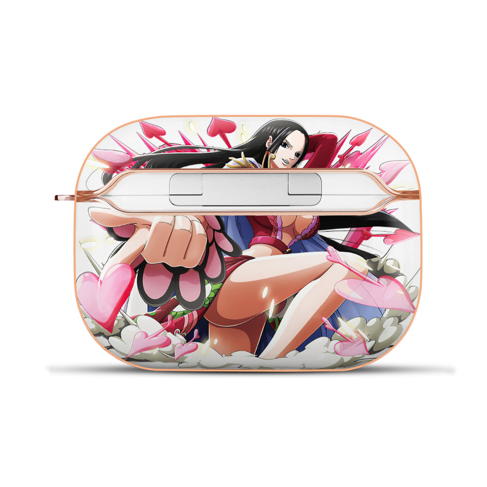 ワンピース ボア・ハンコック ONE PIECE Boa·Hancock 【AirPods Pro用】ハードシェル保護ケース｜耐衝撃・防指紋・カラビナ付き商品仕様