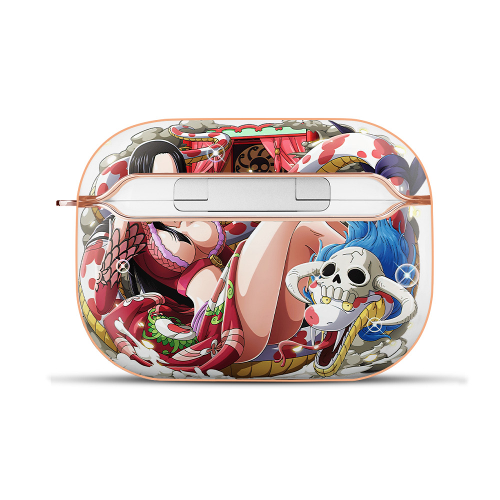ワンピース ボア・ハンコック ONE PIECE Boa·Hancock 【AirPods Pro用】ハードシェル保護ケース｜耐衝撃・防指紋・カラビナ付き商品仕様