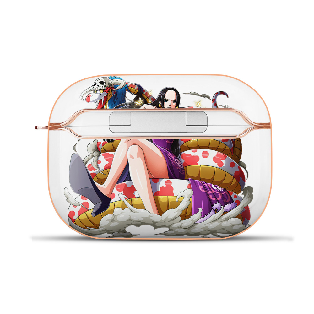 ワンピース ボア・ハンコック ONE PIECE Boa·Hancock 【AirPods Pro用】ハードシェル保護ケース｜耐衝撃・防指紋・カラビナ付き商品仕様