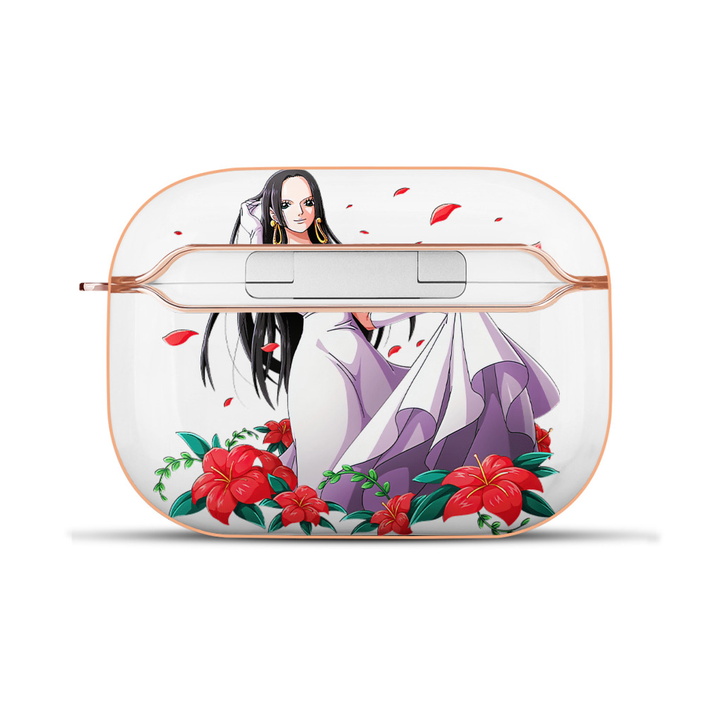 ワンピース ボア・ハンコック ONE PIECE Boa·Hancock 【AirPods Pro用】ハードシェル保護ケース｜耐衝撃・防指紋・カラビナ付き商品仕様