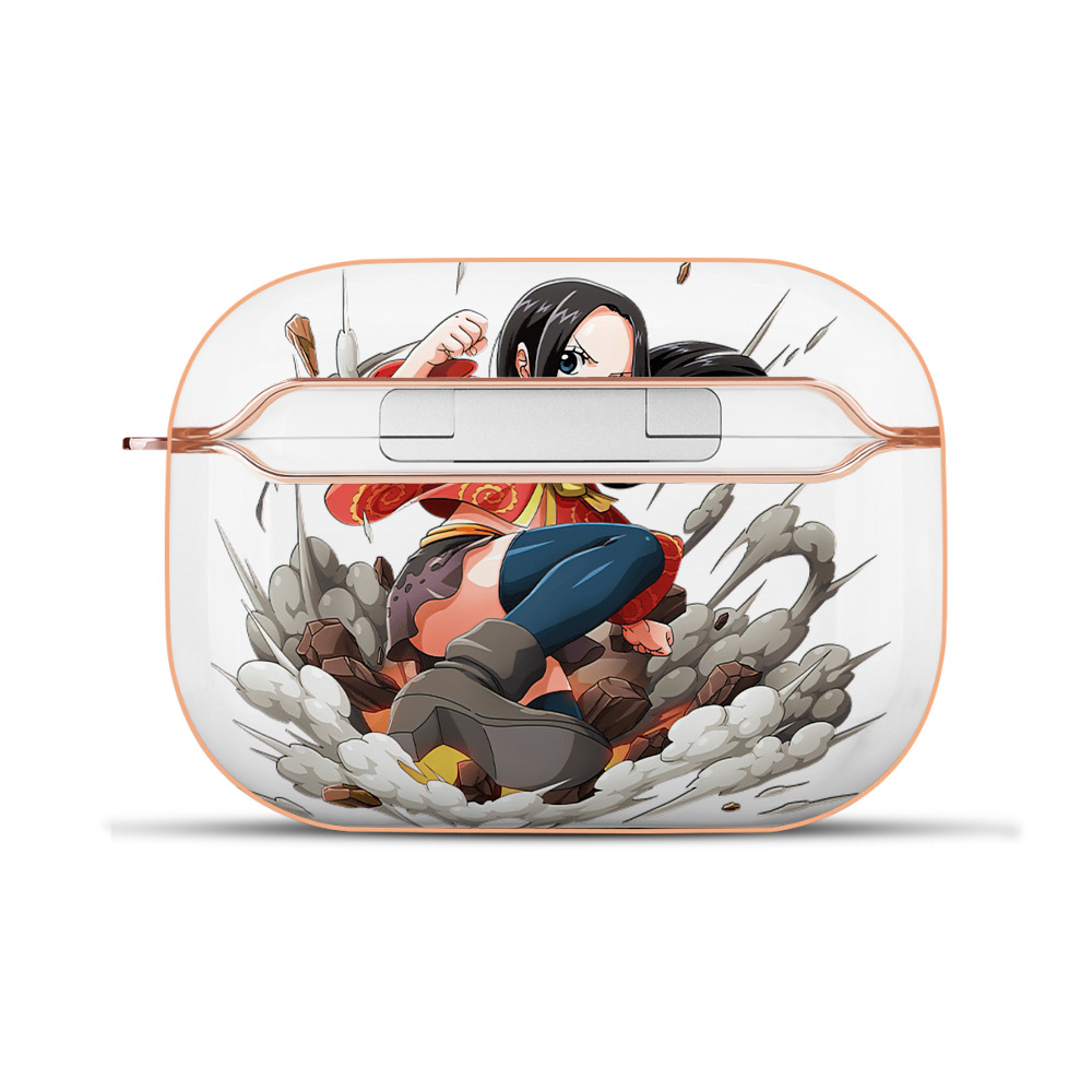 ワンピース ボア・ハンコック ONE PIECE Boa·Hancock 【AirPods Pro用】ハードシェル保護ケース｜耐衝撃・防指紋・カラビナ付き商品仕様