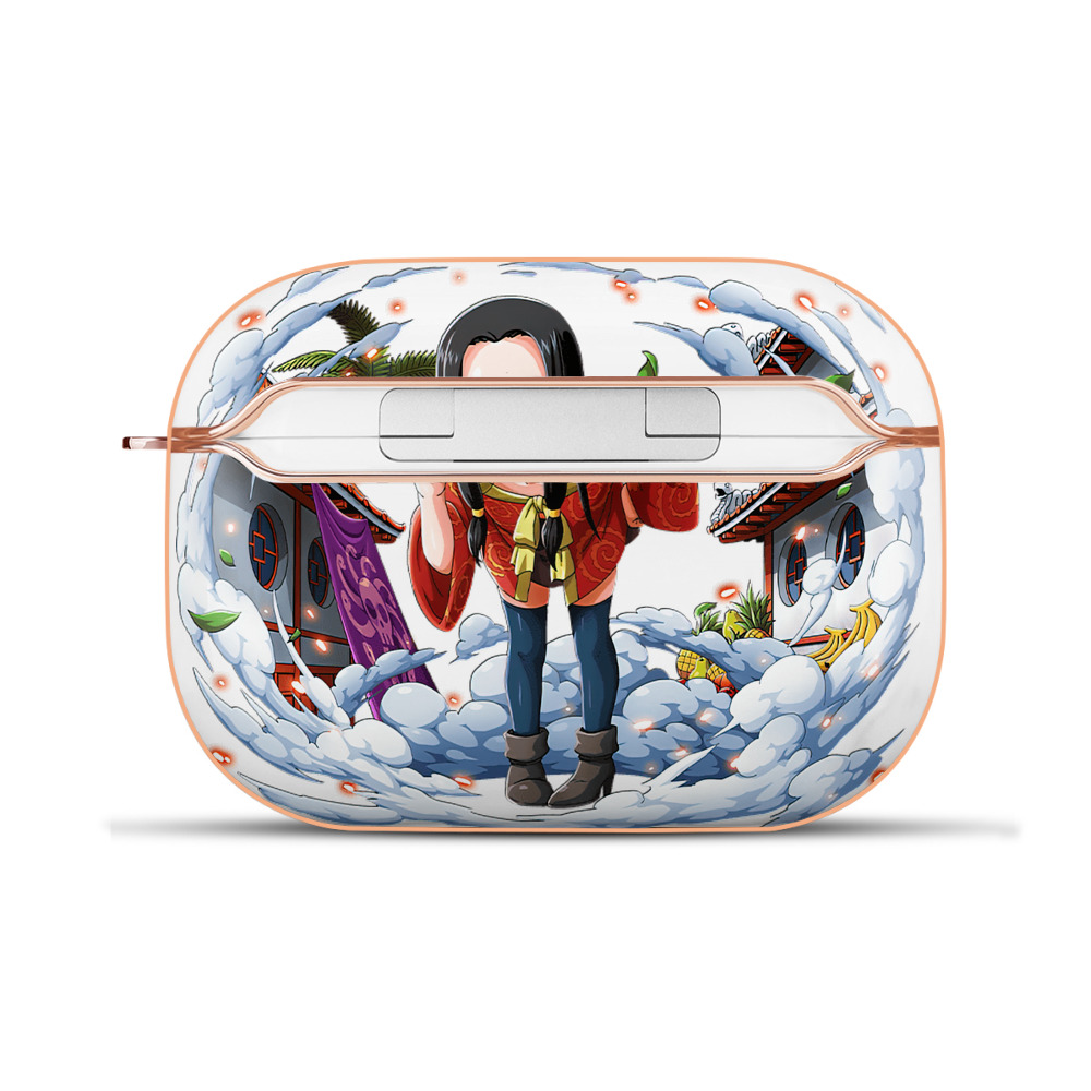 ワンピース ボア・ハンコック ONE PIECE Boa·Hancock 【AirPods Pro用】ハードシェル保護ケース｜耐衝撃・防指紋・カラビナ付き商品仕様