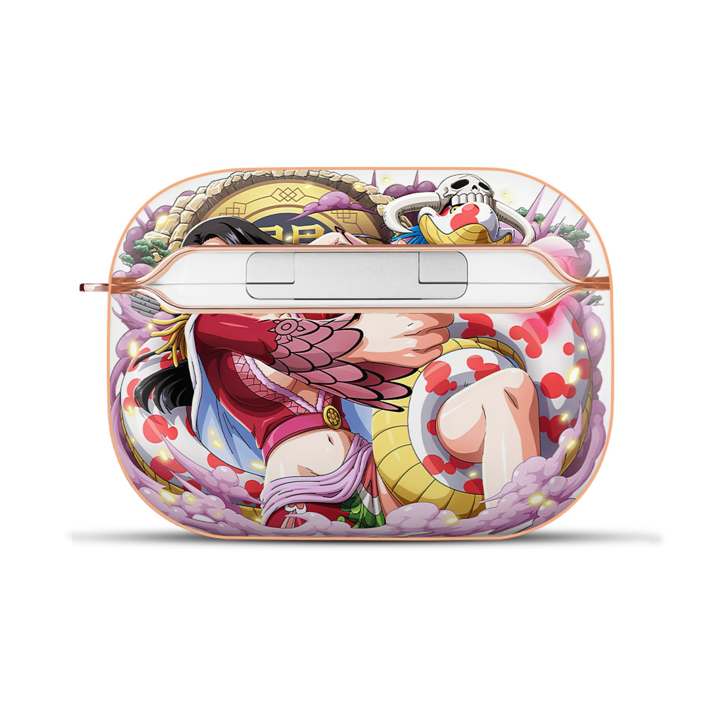 ワンピース ボア・ハンコック ONE PIECE Boa·Hancock 【AirPods Pro用】ハードシェル保護ケース｜耐衝撃・防指紋・カラビナ付き商品仕様
