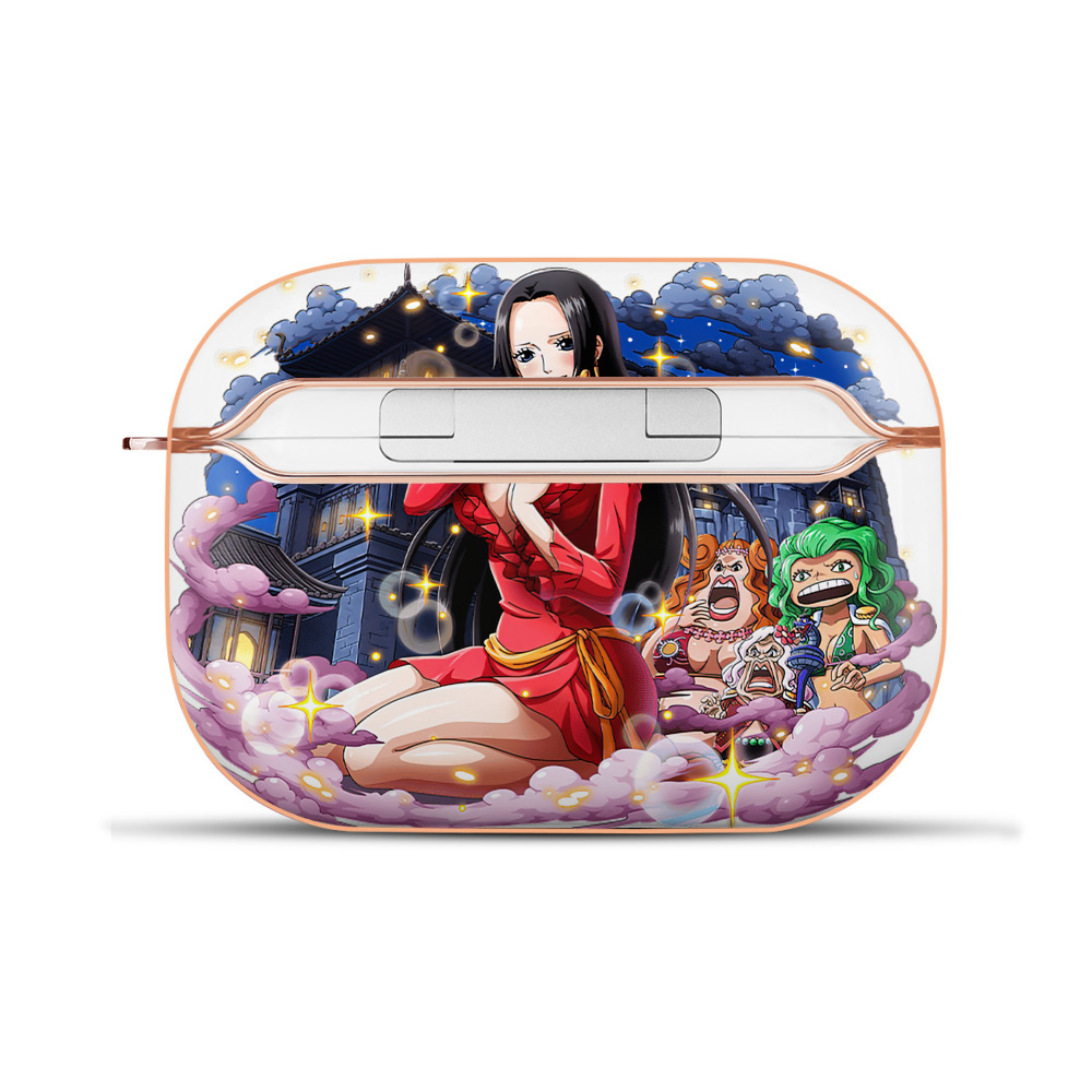 ワンピース ボア・ハンコック ONE PIECE Boa·Hancock 【AirPods Pro用】ハードシェル保護ケース｜耐衝撃・防指紋・カラビナ付き商品仕様