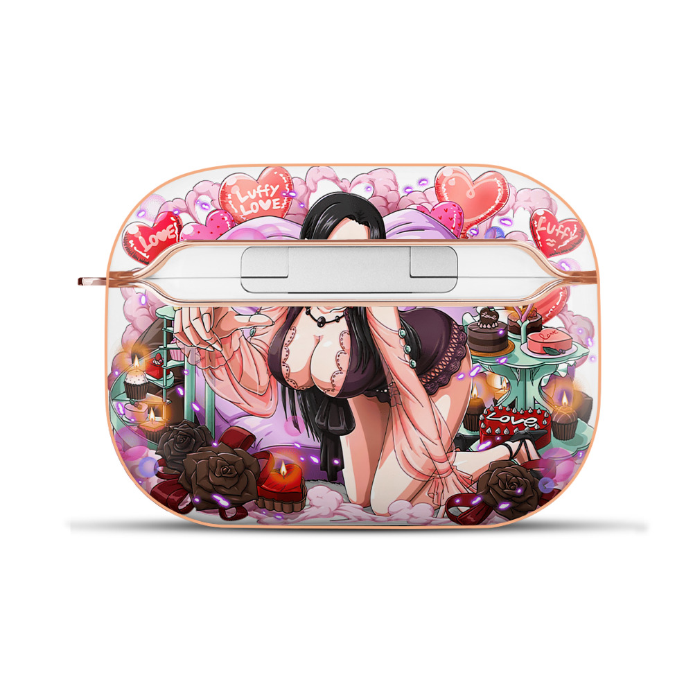 ワンピース ボア・ハンコック ONE PIECE Boa·Hancock 【AirPods Pro用】ハードシェル保護ケース｜耐衝撃・防指紋・カラビナ付き商品仕様