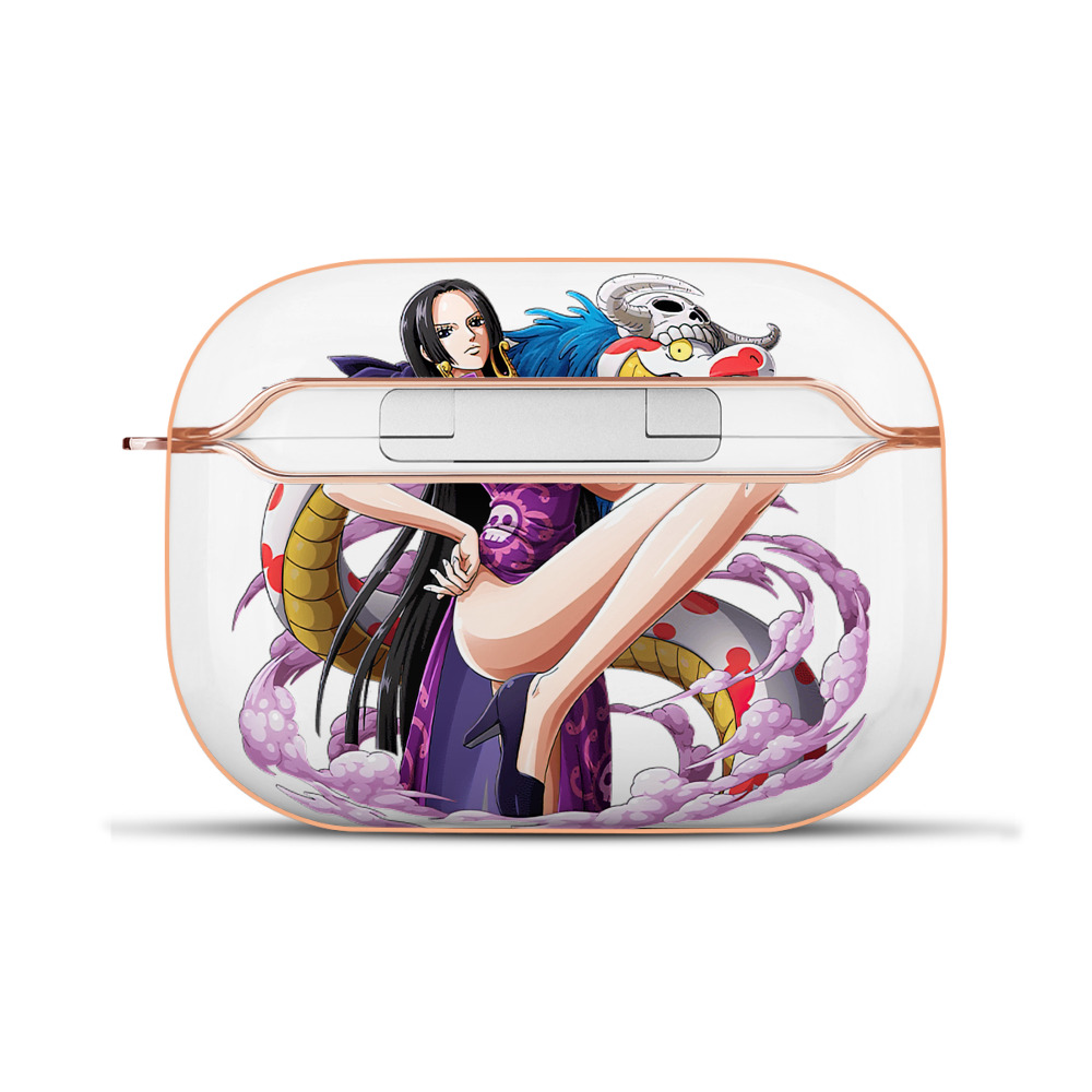 ワンピース ボア・ハンコック ONE PIECE Boa·Hancock 【AirPods Pro用】ハードシェル保護ケース｜耐衝撃・防指紋・カラビナ付き商品仕様