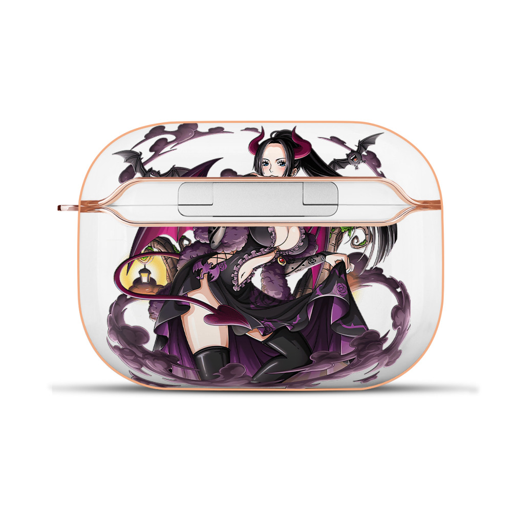 ワンピース ボア・ハンコック ONE PIECE Boa·Hancock 【AirPods Pro用】ハードシェル保護ケース｜耐衝撃・防指紋・カラビナ付き商品仕様