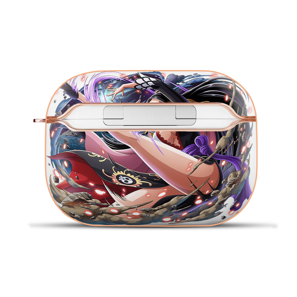 ワンピース ボア・ハンコック ONE PIECE Boa·Hancock 【AirPods Pro用】ハードシェル保護ケース｜耐衝撃・防指紋・カラビナ付き商品仕様