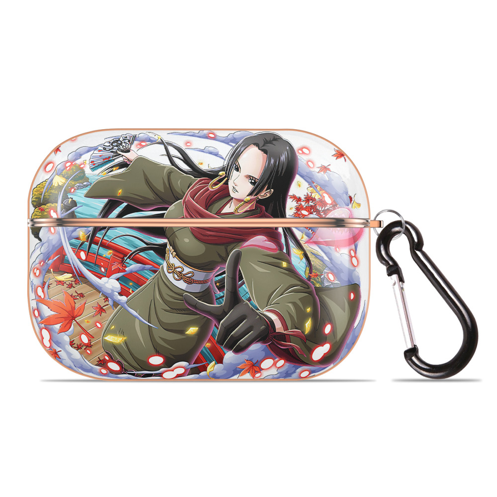 ワンピース ボア・ハンコック ONE PIECE Boa·Hancock 【AirPods Pro用】ハードシェル保護ケース｜耐衝撃・防指紋・カラビナ付き商品仕様