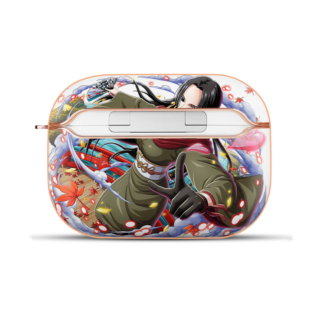 ワンピース ボア・ハンコック ONE PIECE Boa·Hancock 【AirPods Pro用】ハードシェル保護ケース｜耐衝撃・防指紋・カラビナ付き商品仕様