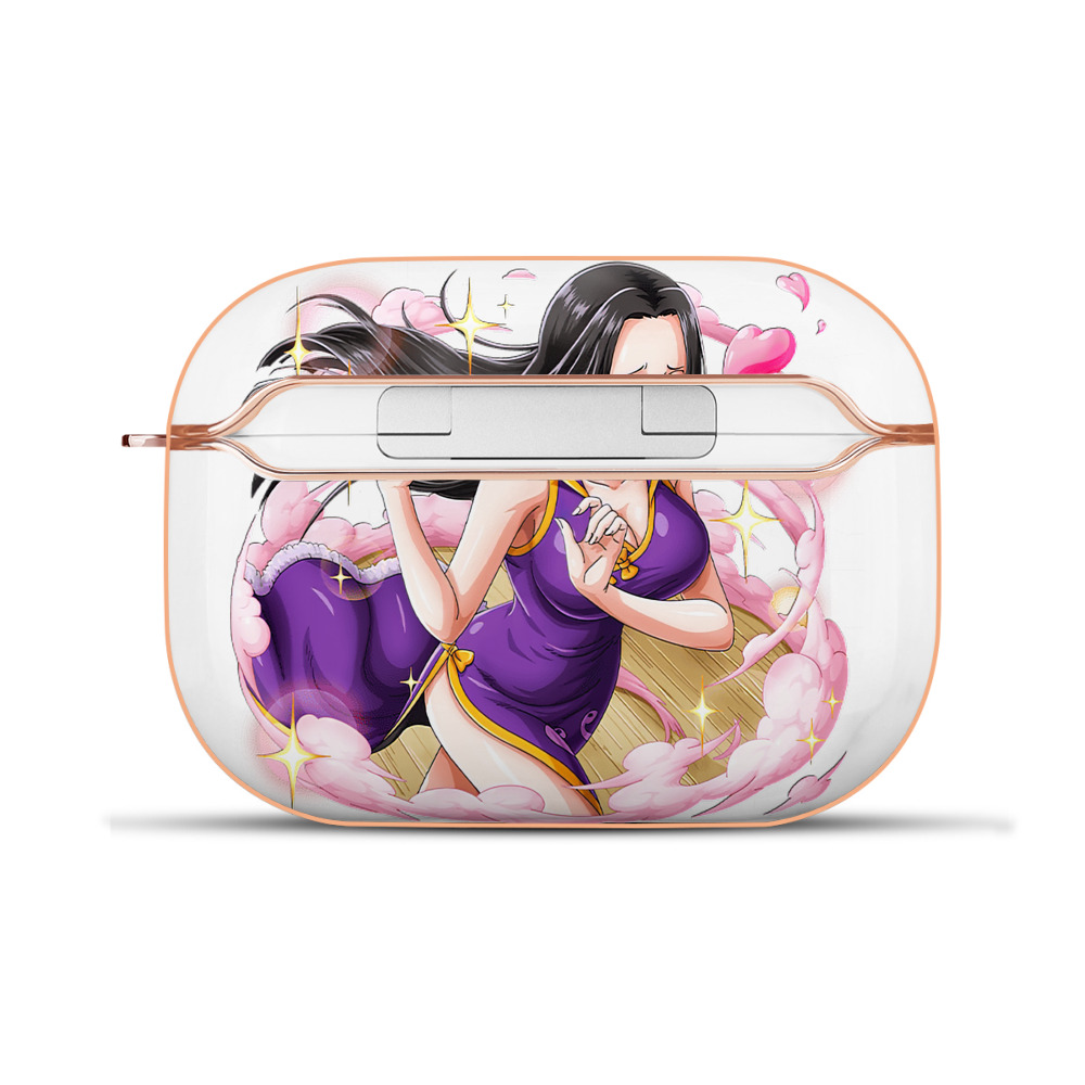 ワンピース ボア・ハンコック ONE PIECE Boa·Hancock 【AirPods Pro用】ハードシェル保護ケース｜耐衝撃・防指紋・カラビナ付き商品仕様