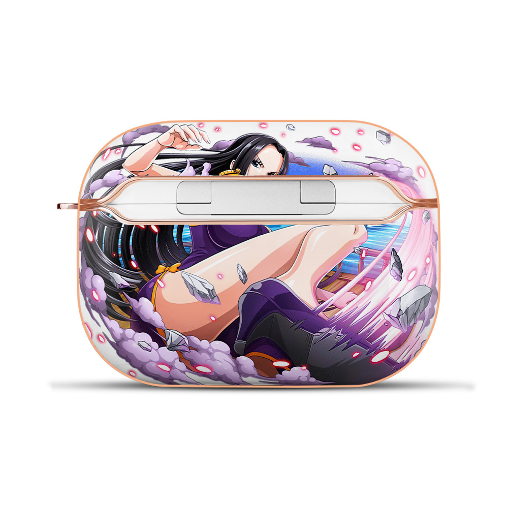 ワンピース ボア・ハンコック ONE PIECE Boa·Hancock 【AirPods Pro用】ハードシェル保護ケース｜耐衝撃・防指紋・カラビナ付き商品仕様