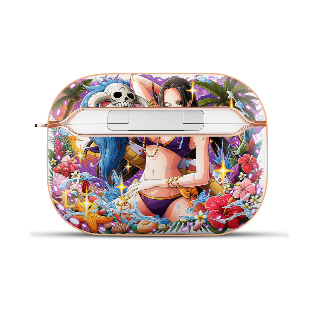 ワンピース ボア・ハンコック ONE PIECE Boa·Hancock 【AirPods Pro用】ハードシェル保護ケース｜耐衝撃・防指紋・カラビナ付き商品仕様
