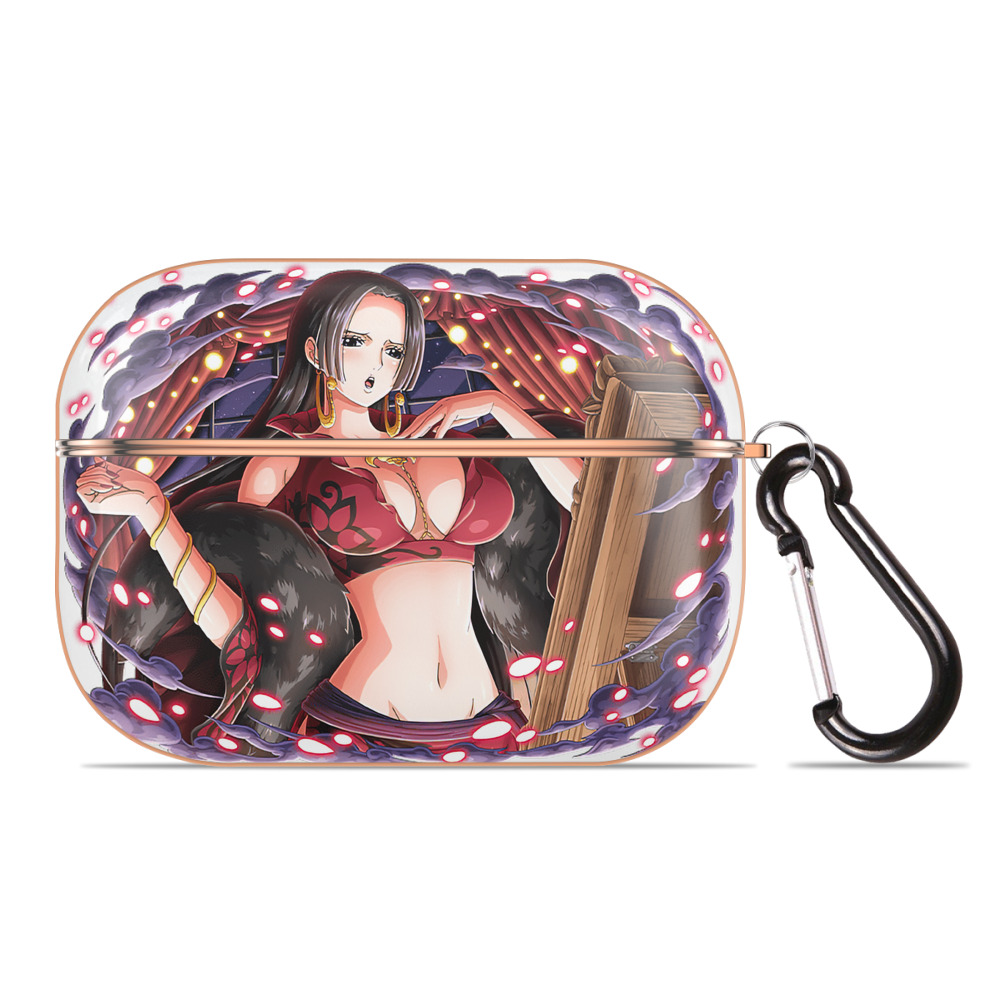 ワンピース ボア・ハンコック ONE PIECE Boa·Hancock 【AirPods Pro用】ハードシェル保護ケース｜耐衝撃・防指紋・カラビナ付き商品仕様
