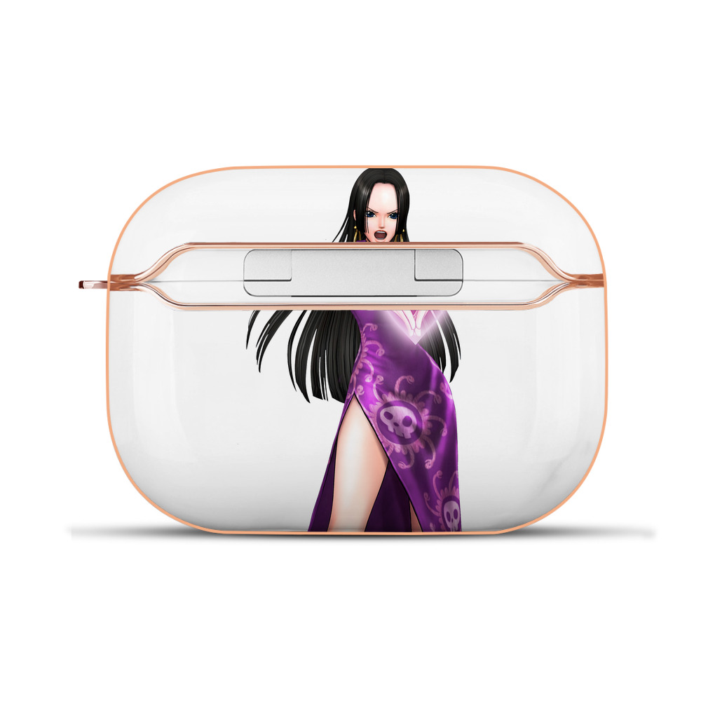ワンピース ボア・ハンコック ONE PIECE Boa·Hancock 【AirPods Pro用】ハードシェル保護ケース｜耐衝撃・防指紋・カラビナ付き商品仕様
