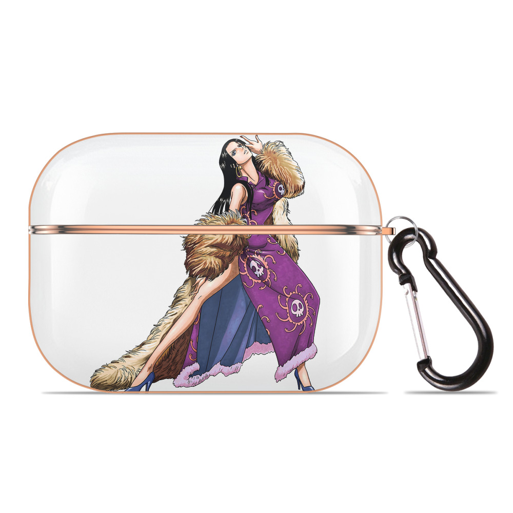 ワンピース ボア・ハンコック ONE PIECE Boa·Hancock 【AirPods Pro用】ハードシェル保護ケース｜耐衝撃・防指紋・カラビナ付き商品仕様