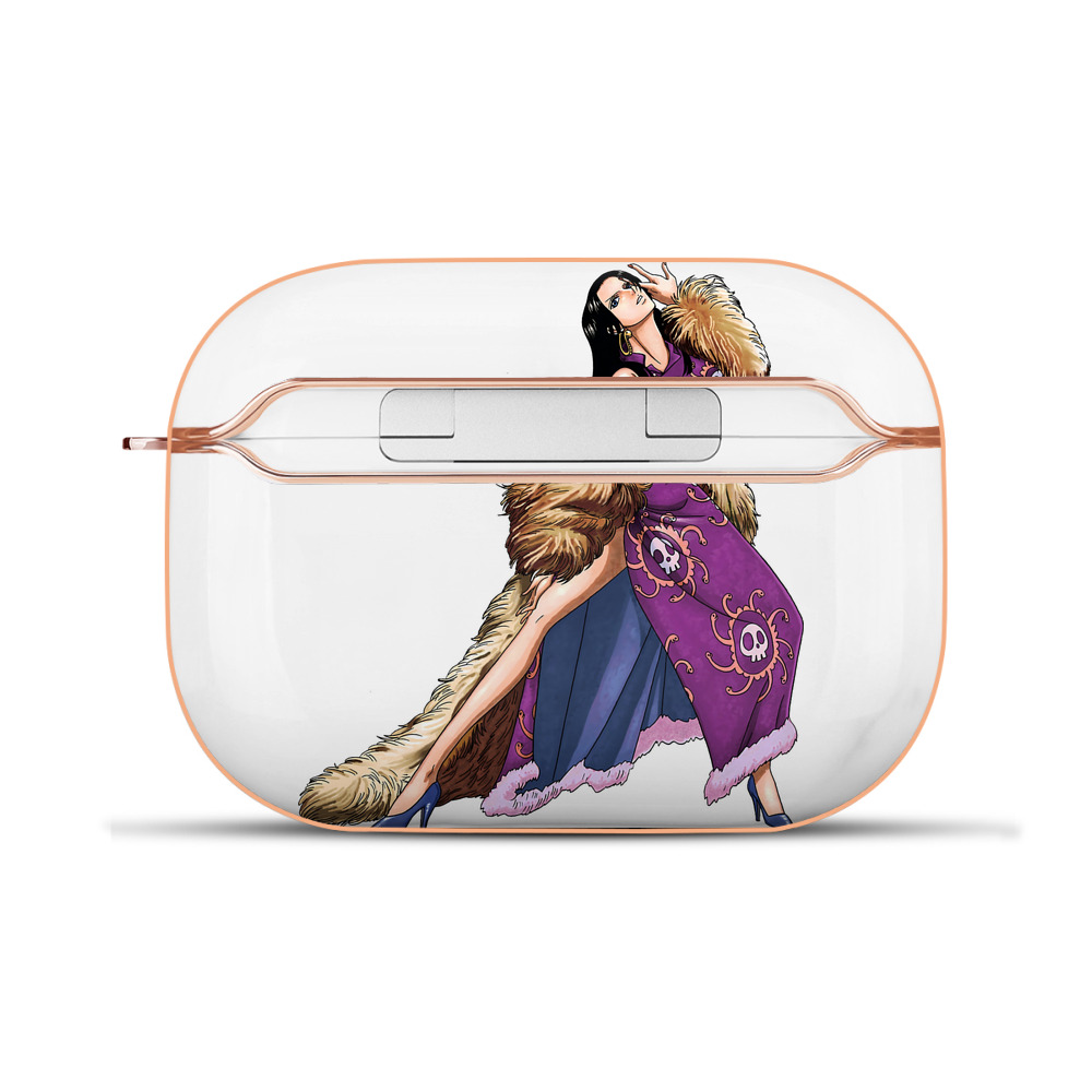 ワンピース ボア・ハンコック ONE PIECE Boa·Hancock 【AirPods Pro用】ハードシェル保護ケース｜耐衝撃・防指紋・カラビナ付き商品仕様