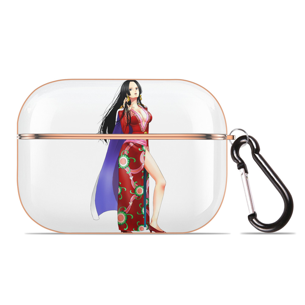 ワンピース ボア・ハンコック ONE PIECE Boa·Hancock 【AirPods Pro用】ハードシェル保護ケース｜耐衝撃・防指紋・カラビナ付き商品仕様