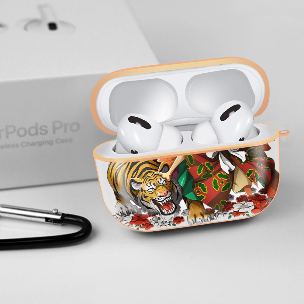ワンピース モンキー・D・ルフィ ONE PIECE Monkey D. Luffy 【AirPods Pro用】ハードシェル保護ケース｜耐衝撃・防指紋・カラビナ付き商品仕様