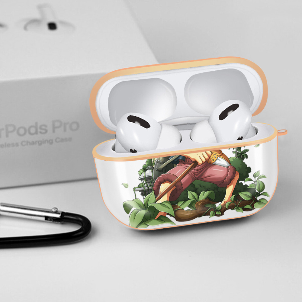 ワンピース モンキー・D・ルフィ ONE PIECE Monkey D. Luffy 【AirPods Pro用】ハードシェル保護ケース｜耐衝撃・防指紋・カラビナ付き商品仕様