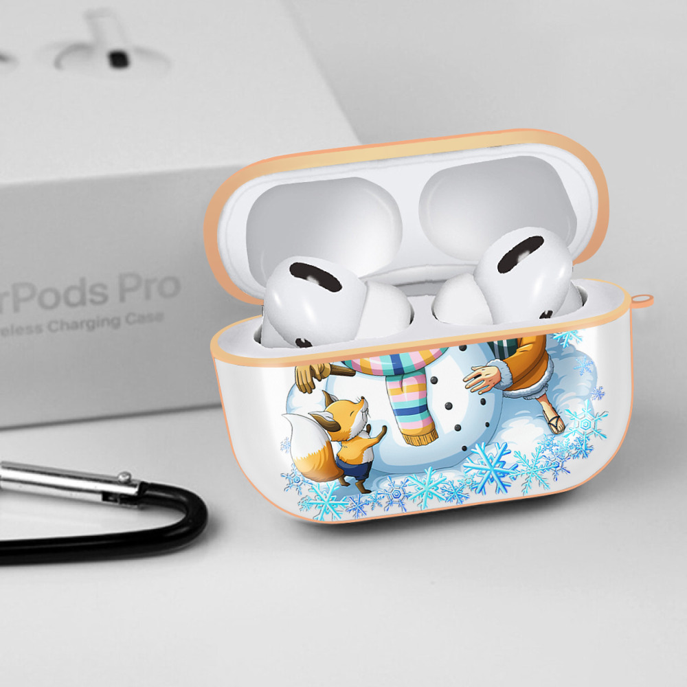 ワンピース モンキー・D・ルフィ ONE PIECE Monkey D. Luffy 【AirPods Pro用】ハードシェル保護ケース｜耐衝撃・防指紋・カラビナ付き商品仕様