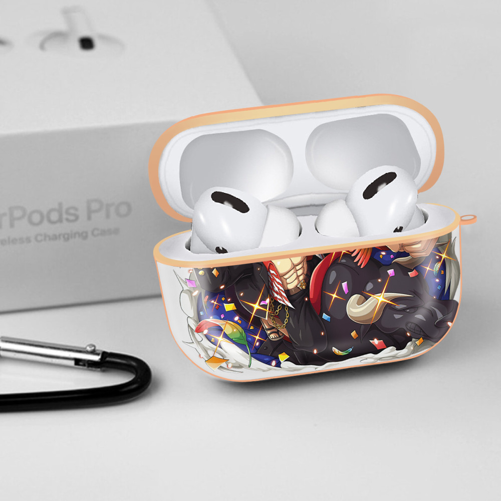 ワンピース モンキー・D・ルフィ ONE PIECE Monkey D. Luffy 【AirPods Pro用】ハードシェル保護ケース｜耐衝撃・防指紋・カラビナ付き商品仕様
