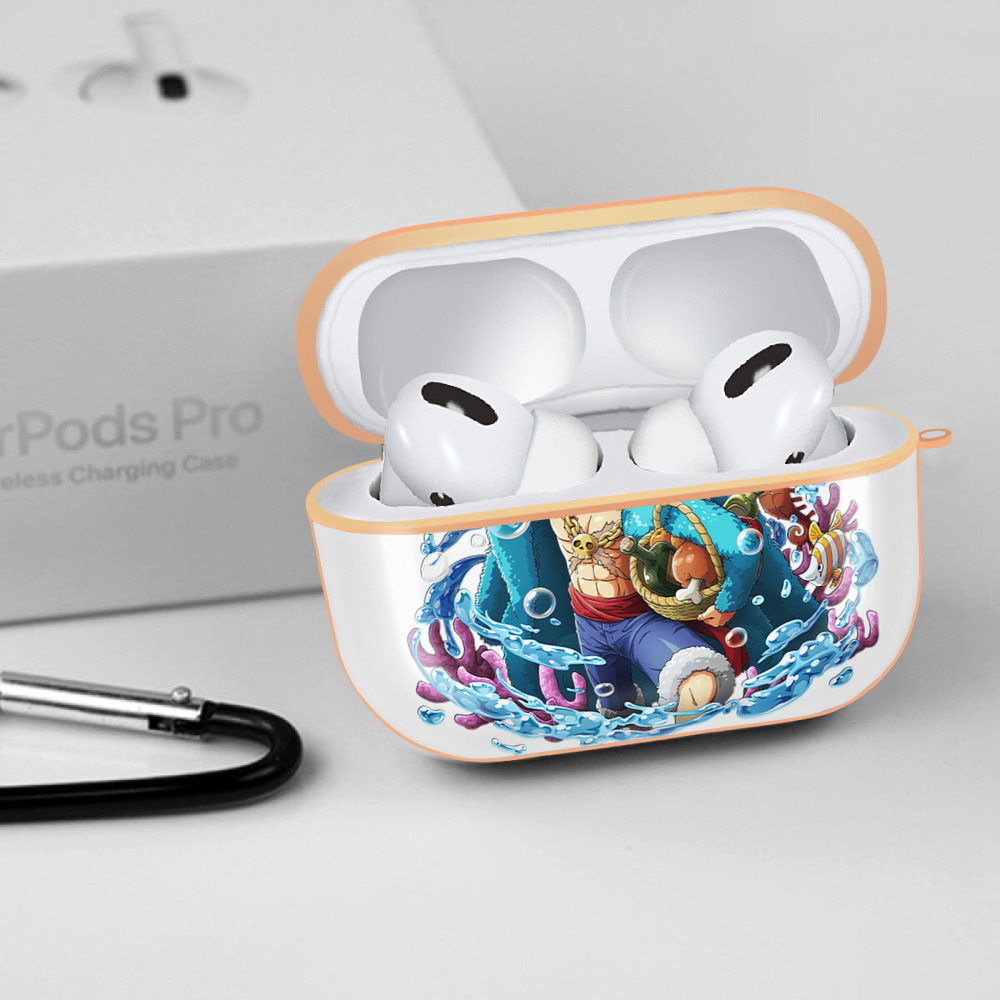 ワンピース モンキー・D・ルフィ ONE PIECE Monkey D. Luffy 【AirPods Pro用】ハードシェル保護ケース｜耐衝撃・防指紋・カラビナ付き商品仕様