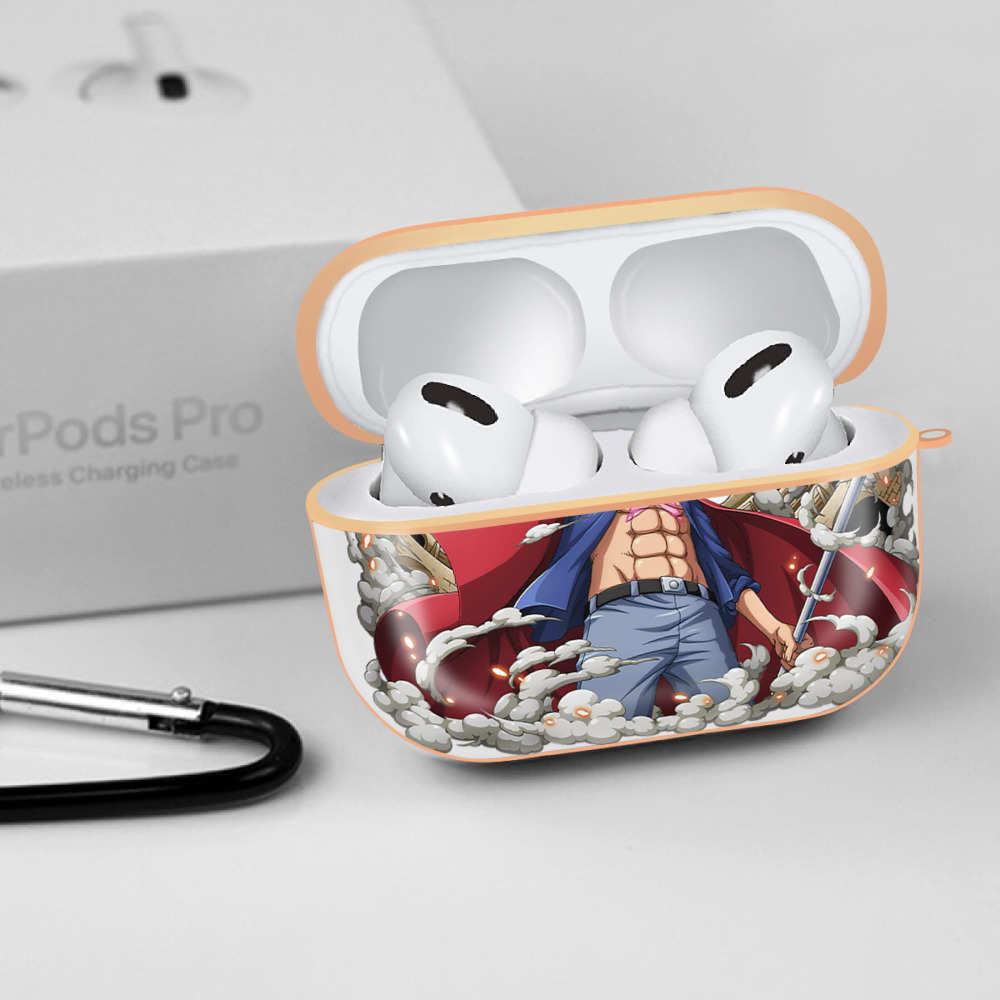 ワンピース モンキー・D・ルフィ ONE PIECE Monkey D. Luffy 【AirPods Pro用】ハードシェル保護ケース｜耐衝撃・防指紋・カラビナ付き商品仕様