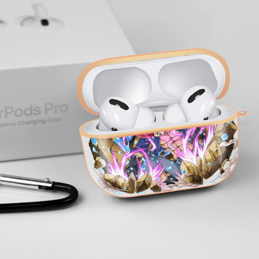 ワンピース モンキー・D・ルフィ ONE PIECE Monkey D. Luffy 【AirPods Pro用】ハードシェル保護ケース｜耐衝撃・防指紋・カラビナ付き商品仕様